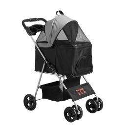 4 Wheels Dog Stroller