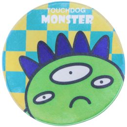 Touchdog Alien Monster Rounded Dog Bowl Mat