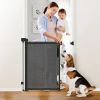 Retractable Dog Gate Door Extra Wide Safety Stairs Gate