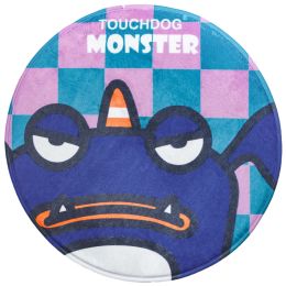 Touchdog Crabby Tooth Monster Bowl Mat