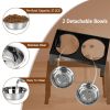 Elevated Dog Bowls Foldable