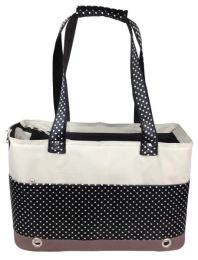 Fashion Tote Spotted Dog Carrier