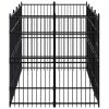 Outdoor Dog Kennel Steel 79.3 ft²