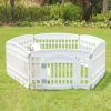 Dog Pen Foldable -White