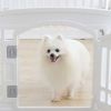 Dog Pen Foldable -White