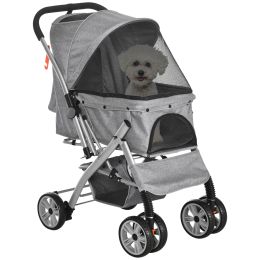 Pawhut Travel Dog Stroller