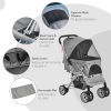 Pawhut Travel Dog Stroller