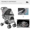 Pawhut Travel Dog Stroller