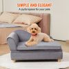 VEVOR Dog Couch for Medium-Sized Dogs - Gray