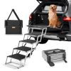 VEVOR Dog Stairs for Cars 5-step Folding