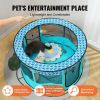 VEVOR Foldable Pet Playpen, 44'' x 44'' x 24''