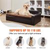 VEVOR Pet Couch for Large-Sized Dogs - Black