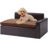 VEVOR Pet Couch for Medium-Sized Dogs - Black