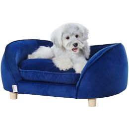 VEVOR Pet Couch for Medium-Sized Dogs - Blue