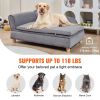 VEVOR Pet Sofa for Large-Sized Dogs - Grey