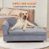 VEVOR Pet Sofa for Large-Sized Dogs - Grey