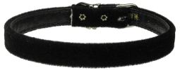 Velvet 3/8" Plain Dog Collar