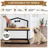 Adjustable Elevated Dog Bowl Feeder Stand