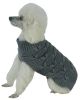 Butterfly Stitched Turtleneck Dog Sweater