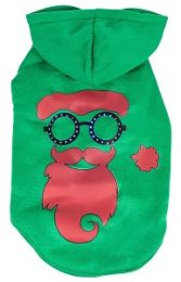 LED Lighting Cool Santa Shades Hooded Dog Sweater (Size: XSmall)