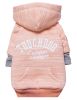 Touchdog Hampton Beach Designer Ultra Soft Sand-Blasted Cotton Dog Hoodie Sweater