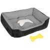 Dog Bed Soft Warm Fleece Small Size