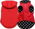 Dog Raincoat Red