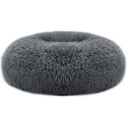 Donut Dog Bed - L Size (Color: Dk. Grey)