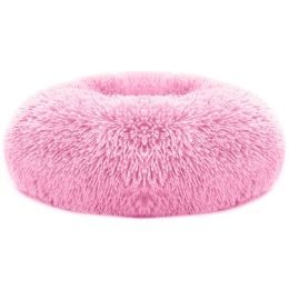 Donut Dog Bed - L Size (Color: Pink)