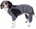 Pet Life Active 'Downward Dog' Full Body Warm Up Hoodie