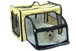 Pet Life Capacious Dual-Expandable Puppy Crate