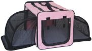 Pet Life Capacious Dual-Expandable Puppy Crate