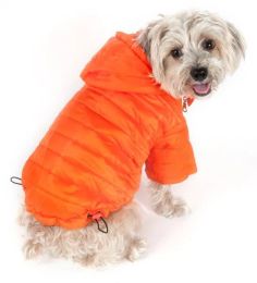 Lightweight Adjustable 'Sporty Avalanche' Dog Coat (Color/Size: Orange-SM)