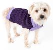 Oval Weaved Heavy Knitted Fashion Designer Dog Sweater