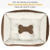 Dog Bed Soft Warm Fleece Small Size