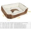 Dog Bed Soft Warm Fleece Small Size