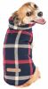 'Allegiance' Plaid Insulated Dog Coat