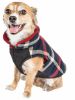 'Allegiance' Plaid Insulated Dog Coat