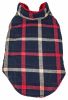 'Allegiance' Plaid Insulated Dog Coat