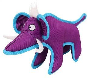 Animal Dura-Chew Reinforced Dog Toy (Color: Purple)