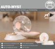 'Auto-Myst' 2-in-1 Filtered Automated Waterer w/Food Bowl