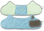 'Bryer' 2-in-1 Hand-Inserted Microfiber Pet Grooming Towel