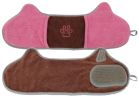 'Bryer' 2-in-1 Hand-Inserted Microfiber Pet Grooming Towel