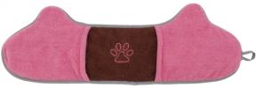 'Bryer' 2-in-1 Hand-Inserted Microfiber Pet Grooming Towel