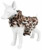 Pet Life Luxe 'Lab-Pard' Dazzling Leopard Patterned Mink Fur Dog Coat