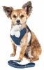 Pet Life Luxe 'Pom Draper' 2-In-1 Mesh Harness W/ Pom-Pom Bowtie