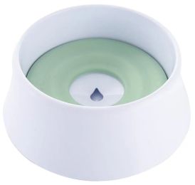 'Pud-Guard' Spill Proof Dog Bowl (Color: Green)