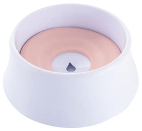 'Pud-Guard' Spill Proof Dog Bowl (Color: Pink)