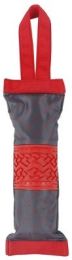 'Quash" Water Bottle Insert Rubber Dog Toy (Color: Red)