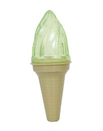 Ice Cream Cone Puppy Teether Toy (Color: Green)